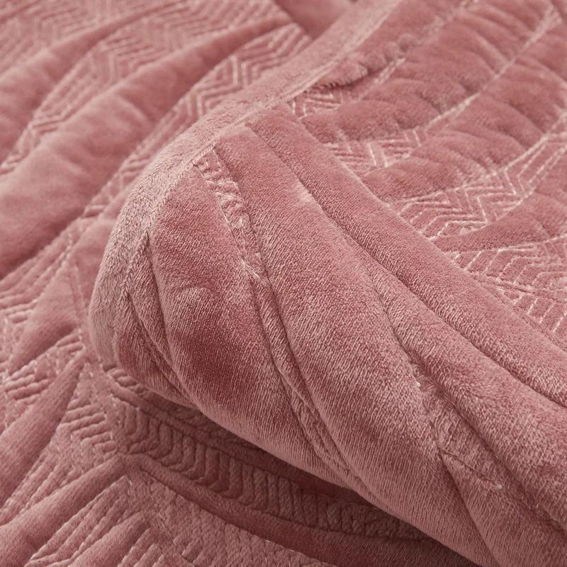 Winter Thick Plush Sofa Cover for Living Room Soft Velvet Sofa Mat Chaise Lounge Towel Universal Non-Slip Couch Back Slipcovers