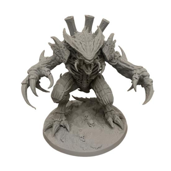 Alien Predator Ornament 3D Base Stable Printed with Display