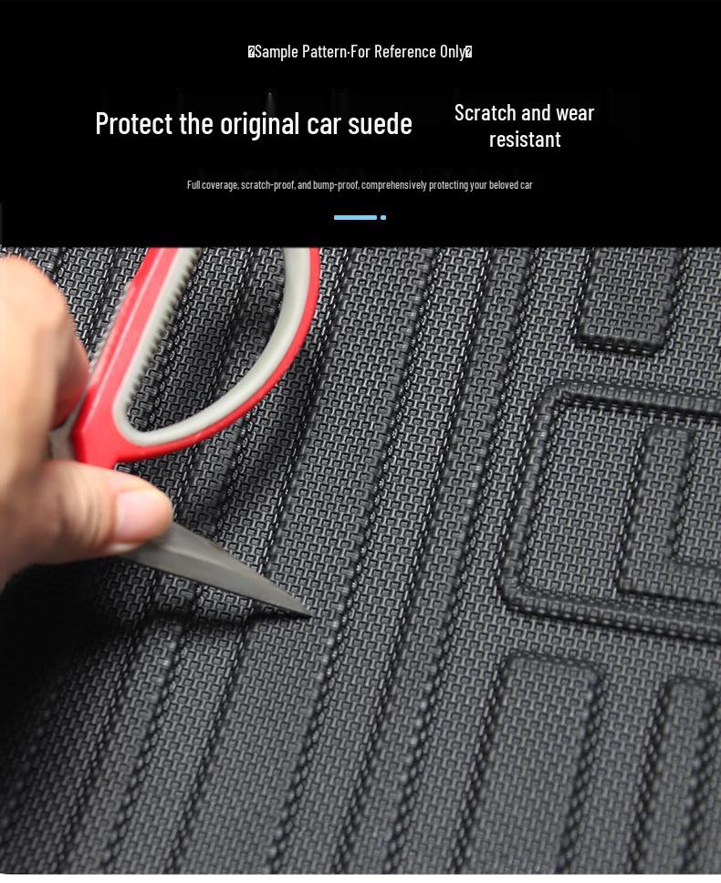 BYD Yuan PLUS TPE Rear Seat Backrest Pad - Wear-Resistant, Car Interior Accessory