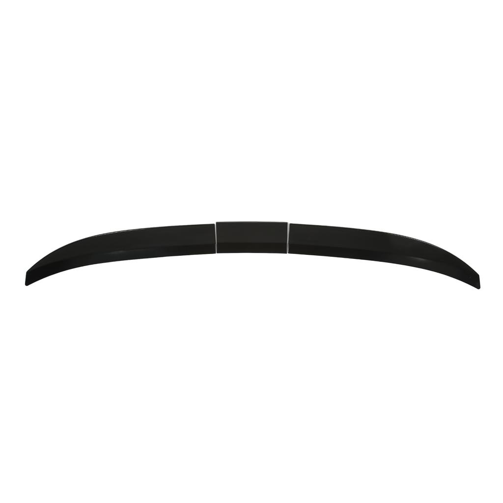 3 Pcs Glanz Schwarz Hinten Stamm Spoiler Lip Einstellbare Heckklappe Spoiler Flügel Universal für Seadan