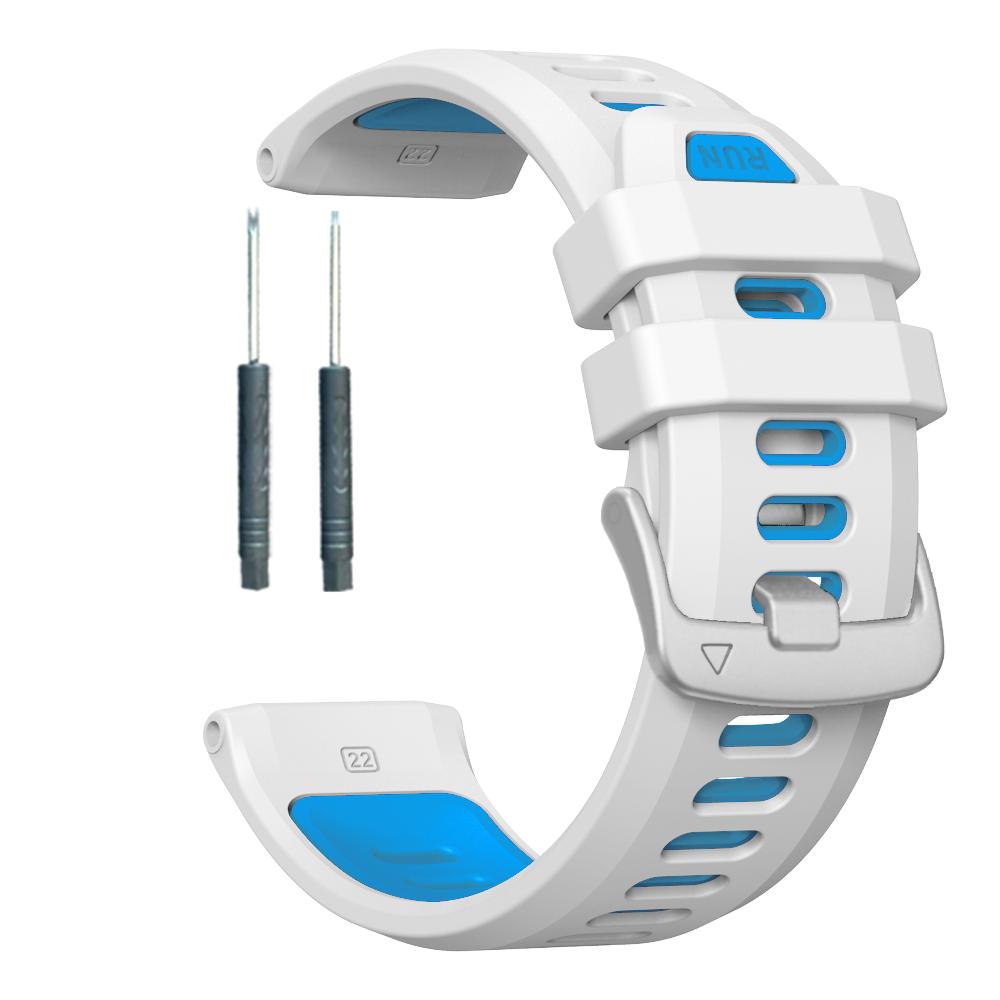 Silikon-Uhrenarmband für Garmin Forerunner 970 965 955 945 935 745 Sport Ersatz-Armband Gummi-Armband Zubehör