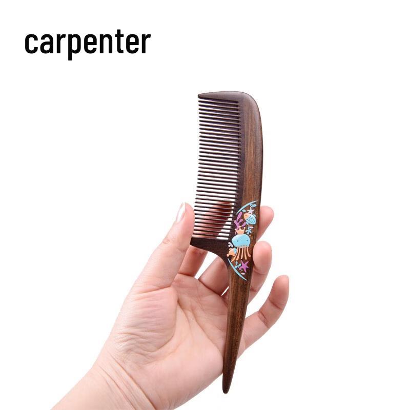 Tan Mujiang Children's Sea Rhyme Girl's Hair Comb