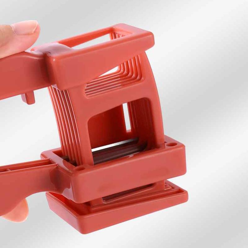 Stainless Steel Blade Ginger Separator Press Garlic Slices Knife Household Vegetable Tool Portable Ginger Garlic Slices Artifact