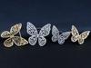 Elegant Zirconia-Inlaid Crystal Butterfly Brooch for Women - High-End Lapel Pin & Fashion Accessory