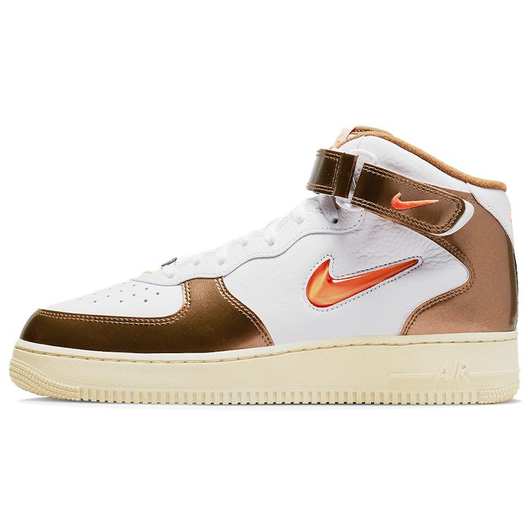 New Nike Air Force 1 Mid Qs Jewel Ale Brown DH5623-100