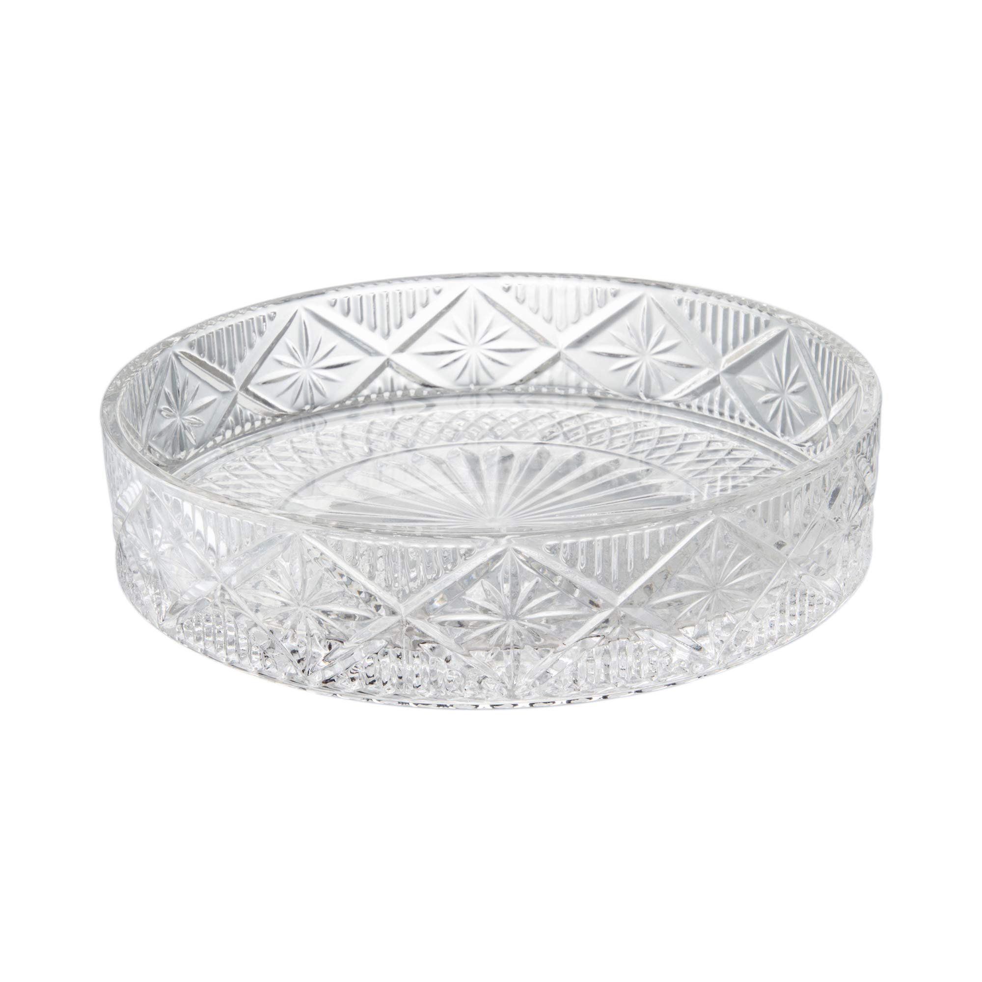 Aoyama Glassware, Glass Bowl/Stackable Box, 21cm, Vulcan AMG-CA-P500