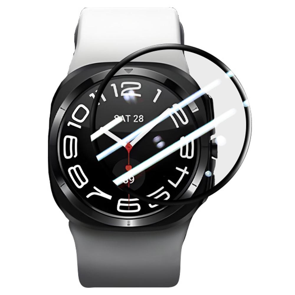 

RURIHAI For Samsung Galaxy Watch7 44mm/Watch6 44mm PMMA Screen Protector 3D Full Glue Watch Screen Film A