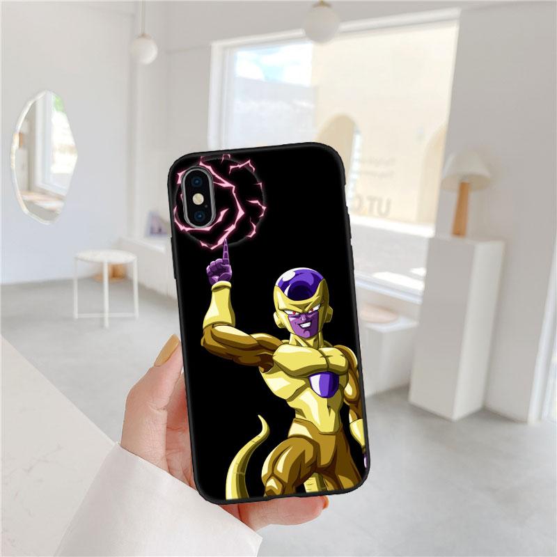 PP28 Dragon Ball Freeza Soft Shell Phone Case for iPhone SE X XS XR 11 16E 17 Pro Max Air 8 7 6 6s Plus