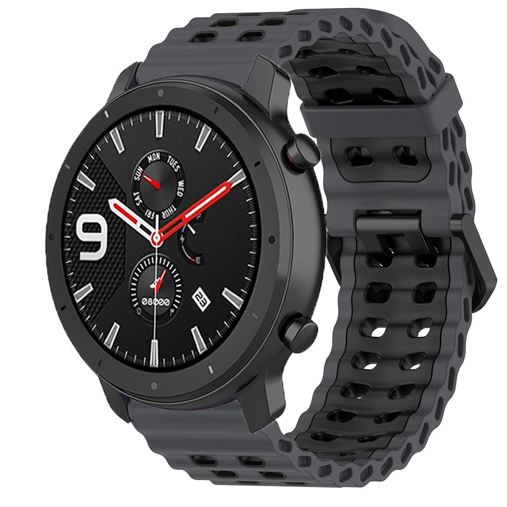 22mm Silicone Band for Amazfit GTR 47mm/GTR 4 3 Pro/Balance 2 1/Bip 6 5/Stratos 2 3 Bracelet for Huawei Watch GT6 5 4 46mm Strap
