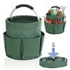 Tool Organizer Bag Storage Basket Large Capacity Multiple Compartments Waterproof Outdoor Camping Collapsible Storage