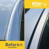 Black Roof Trim Molding Kit 2PCS Replacement Fit For TOYOTA COROLLA 2009-2013