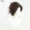 Arcane Viktor Cosplay Wig The Machine Herald Viktor Short Brown White Heat Resistant Synthetic Hair Anime Wigs Long Version