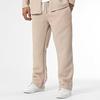 Men's Fashion 2025 Spring/Autumn Wrinkle-Resistant Checked Jacket & Long Pants Set