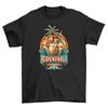 Summer_70 Sippin' Fun'' Graphic T-Shirt Mens Womens Tees Top - 100% Chill Cotton Blend, Beach Vibes!