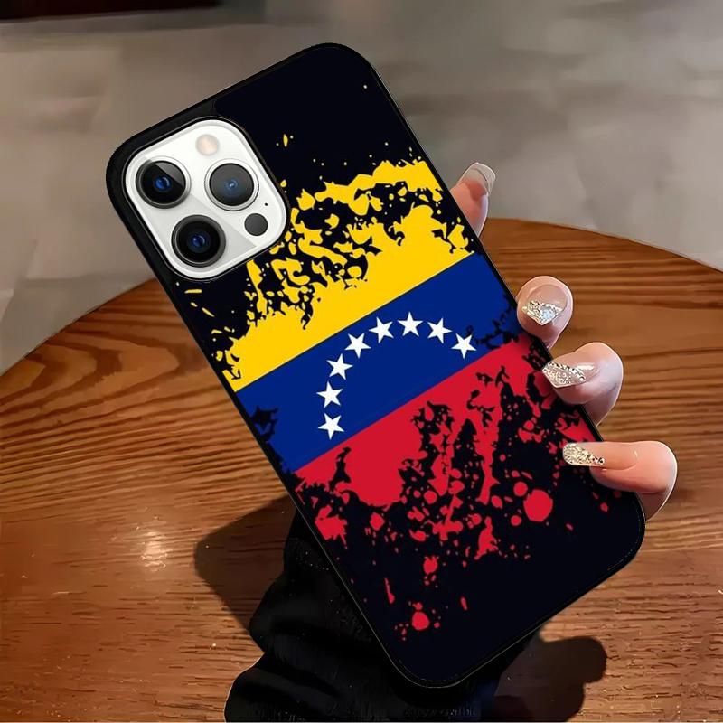 

Venezuela Flag Phone Case For iPhone 17 Air 16 15 14 13 12 11 Pro Max Max Plus Bumper Case Cover iPhone 13