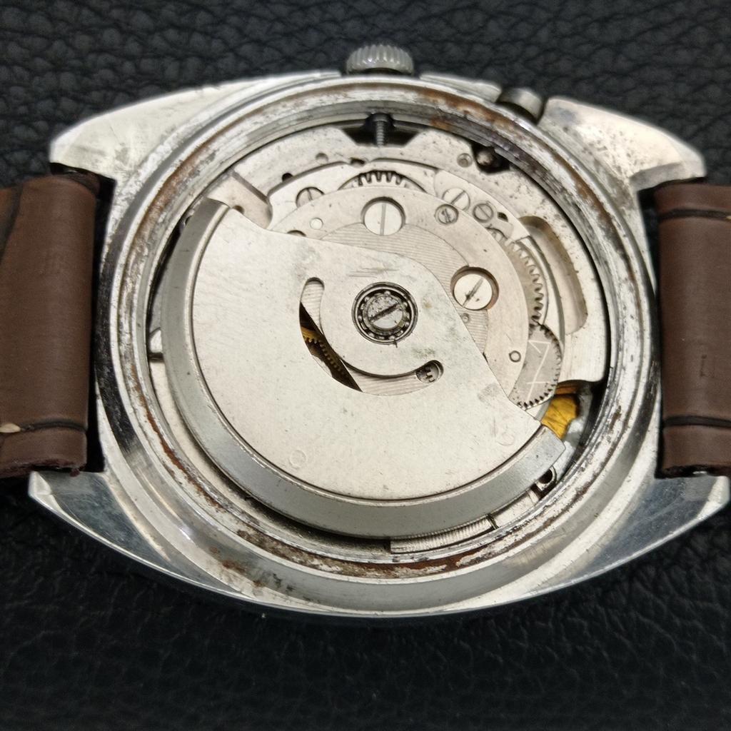 VINTAGE RICOH R31 AUTOMATIC JAPAN MENS WHITE COLOR DIAL WATCH A707679-1