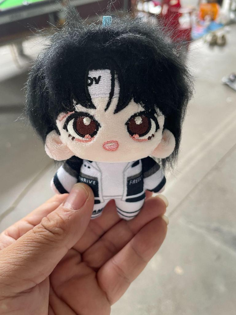 Yang Bowen Zhou Yang 10cm Cotton Doll Keychain: TF 4th Gen Star Fan Art