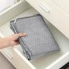 S/M/L 1pc gray clothes storage bag quilt storage bag wardrobe clothes sorting bag with window storage bag waterproof storage bag