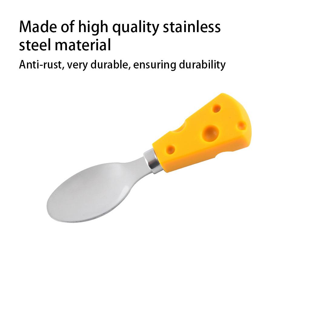Cheese Spoon Butter Scoop Household Accessories Long-lasting Practical Kitchen Tool Utensils Slicers Multifunctional Flat Spoons
