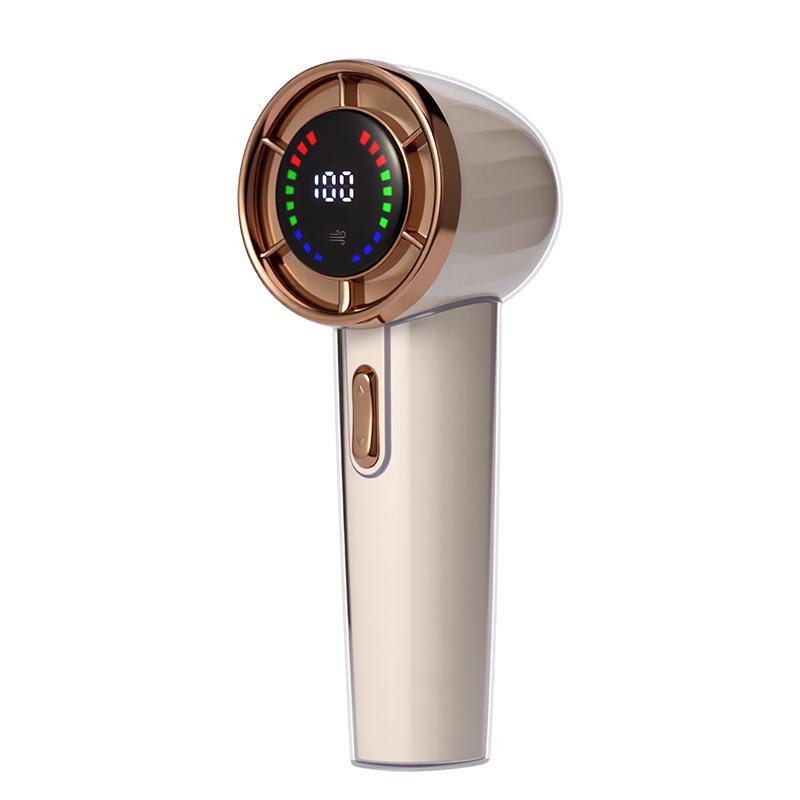 

S60 High-Speed Portable Handheld Fan with Digital Display 1