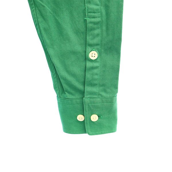 FACTOTUM Langarm Button-down Hemd F grün Herren Gebraucht