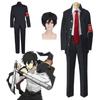 Wysokiej Jakości Japońskie Anime Hitman Reborn Hibari Kyoya Kostium Cosplay Garnitur Dla Fanów