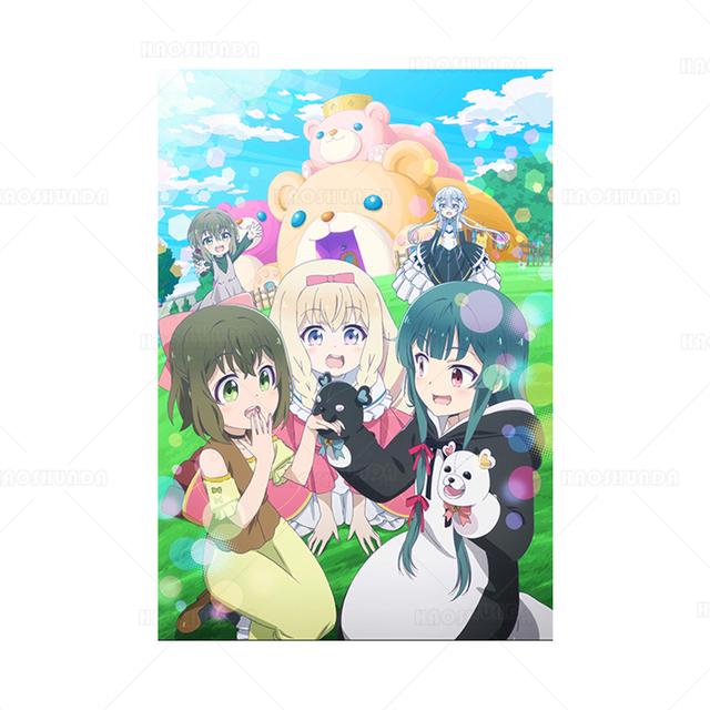 Canvas Painting Anime Posters Kuma Kuma Kuma Bear Yuna Fina Retro Poster Wall Decor Wall Art Picture Room Decor Home Decor