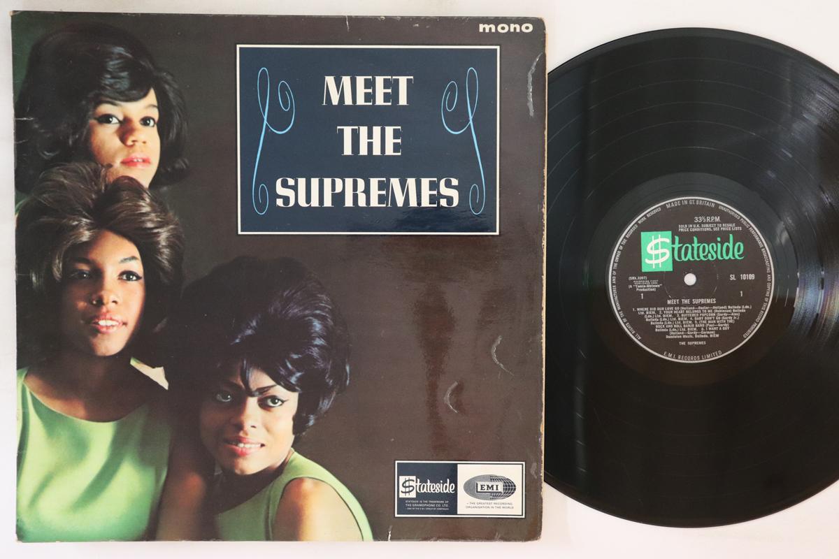 

LP Record SUPREMES Meet The Supremes SL10109 STATESIDE 1964 UK SoulFunk Used