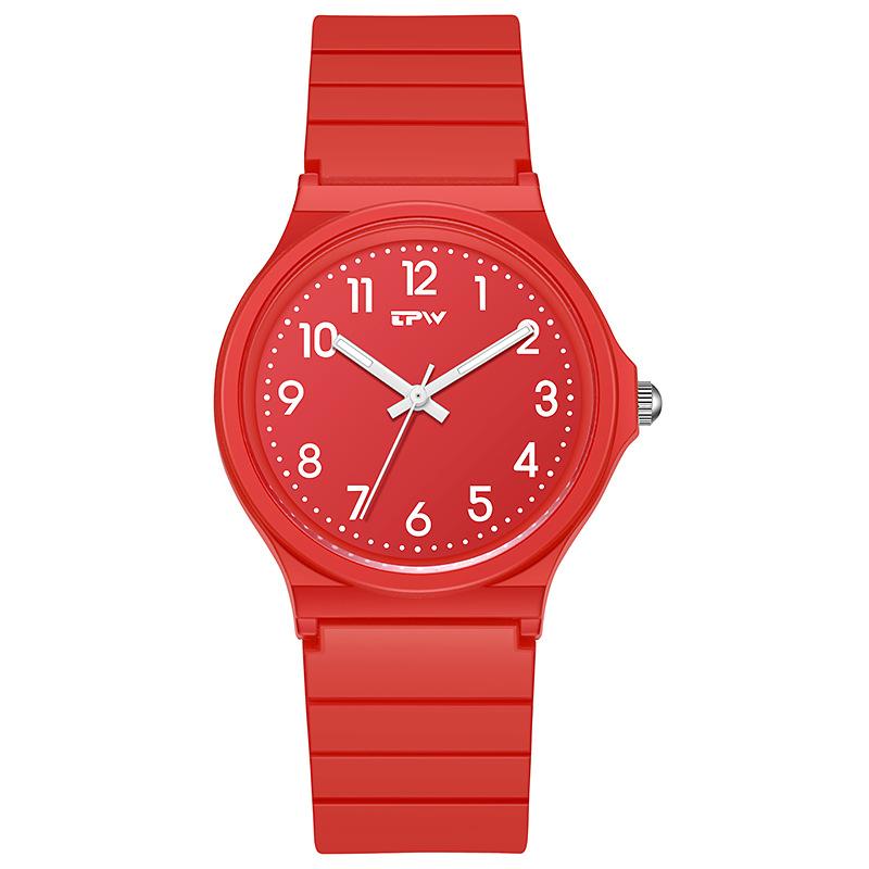 

Модные дизайнерские женские часы, оригинальный стиль, резиновый ремешок, женские кварцевые наручные часы, лучшие подарки, часы для жены, семьи, друга красный