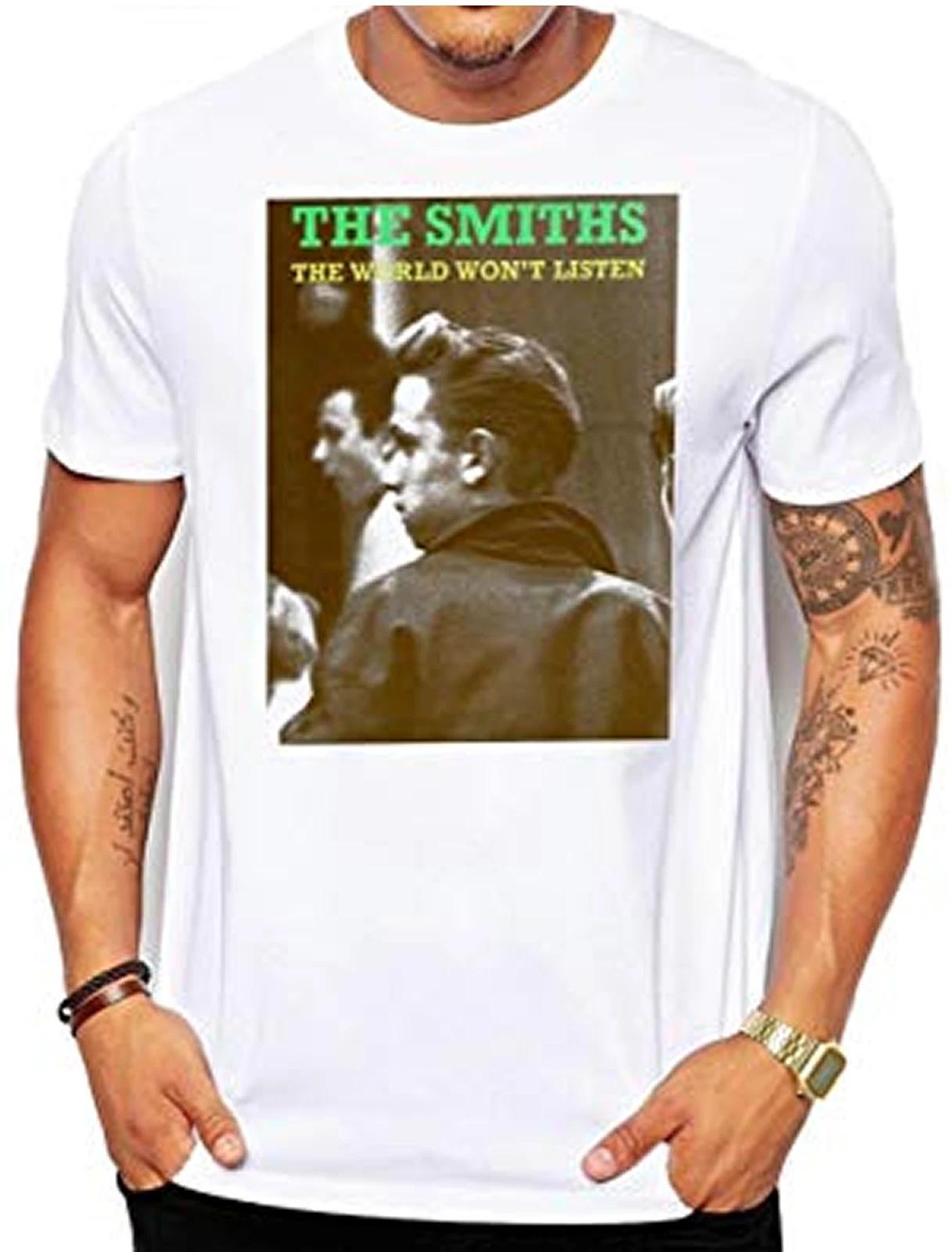 The Smiths T-Shirt The World Won t Listen Reproduction of 1987 Vintage T-shirt W L