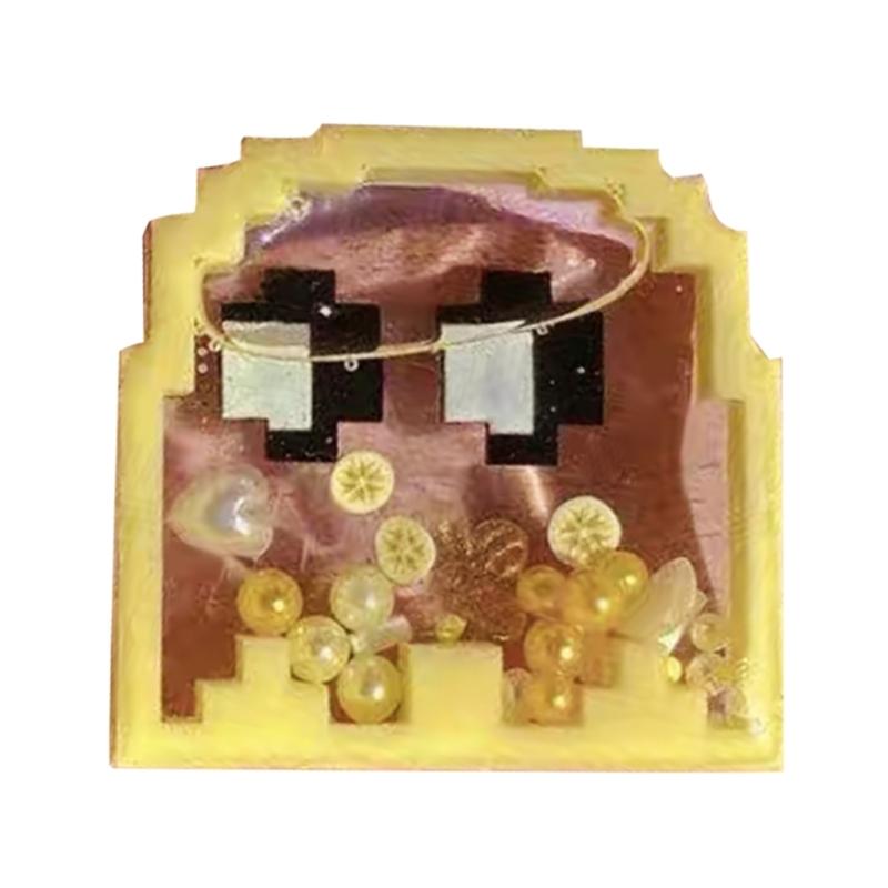 Resin Silicone Molds Quicksand Casting Molds Epoxy Resin Shaker Mold for Pendant Jewelry Decoration Craft Making DIY