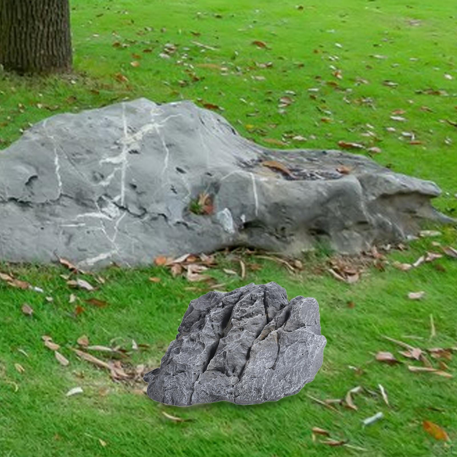 

Штучний Камінь Ландшафтний Декор Легка Декоративна Скульптура зі Штучного Каменю Реалістична для Ґанку 24x19x14cm