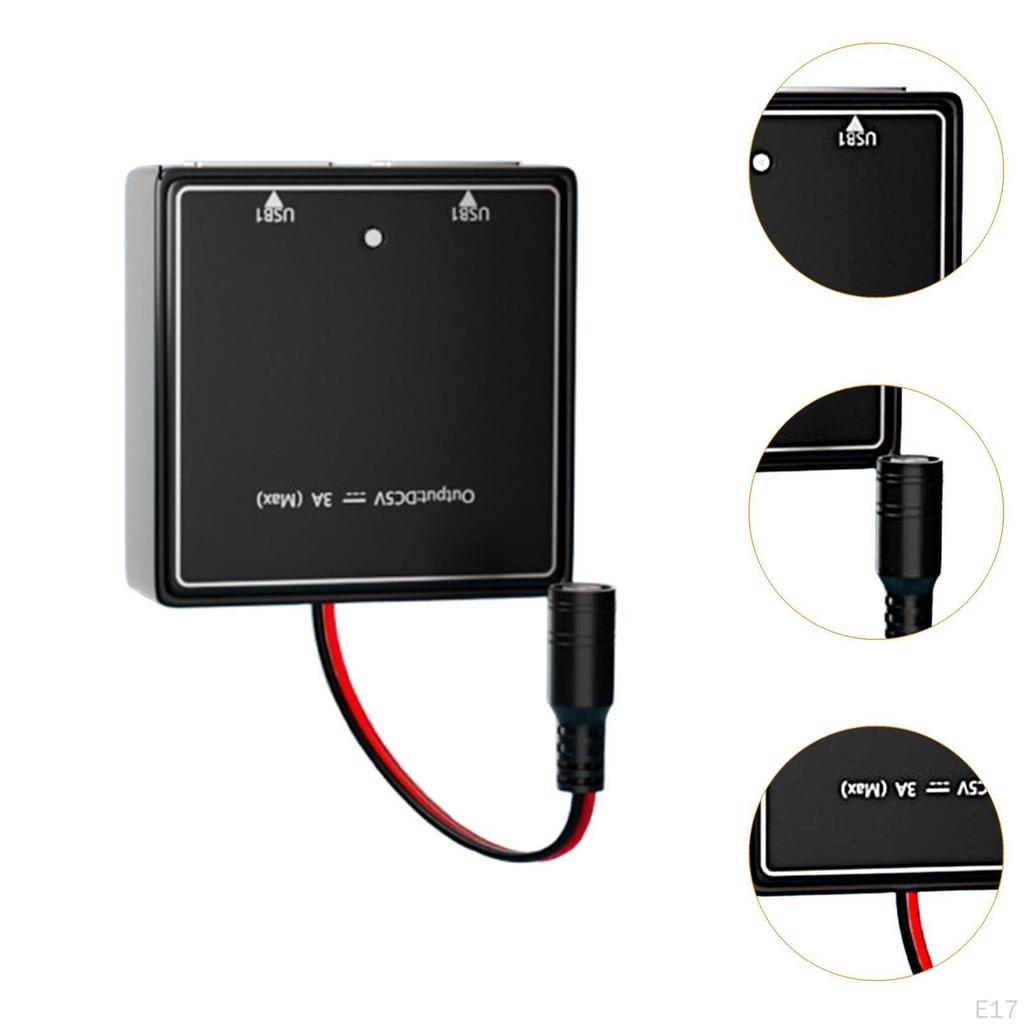Açık Hava Uygulamaları için USB Solar Şarj Kontrol Cihazı