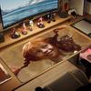 Pippi Longstocking Large Size Mouse Pad Large Gaming Table Cushion Non-slip Laptop Tablet Big Mousepad XXL Mat Mini PC Playmat With Lock Edge