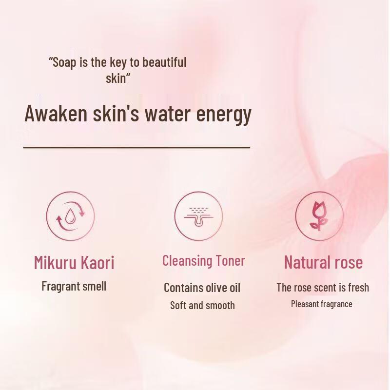 Handgemachte Yunnan Rosen Ätherische Öl Seife