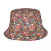 Custom Lightning McQueen Cars Bucket Hat for Unisex Women Printed Cartoon Summer Travel Beach Outdoor Camping Cap