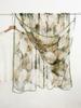 Summer new soft yarn silk scarf large size printed beach scarf rose travel vacation sunscreen scarf spot