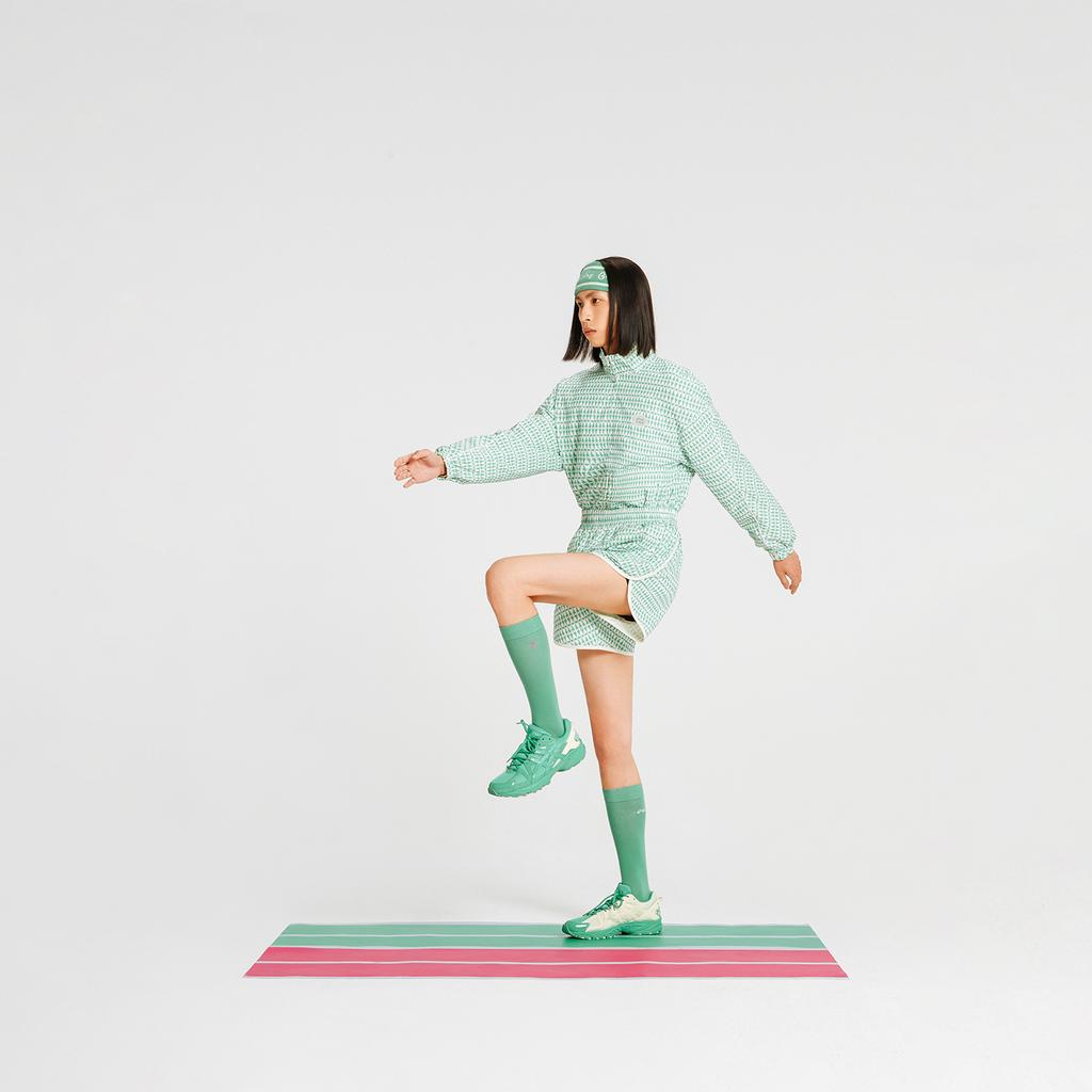 Asics X 8On8 Collaboration Casual Loose Breathable Shorts Unisex shorts Light-Green 2203A125-300