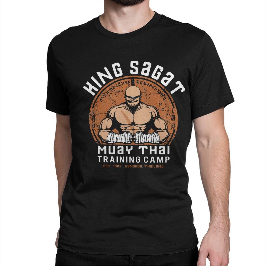 Men Womens Muay Thai Camp T Shirt  Pure Cotton Tops Vintage Short Sleeve O Neck Tee Shirt Gift Idea TShirts