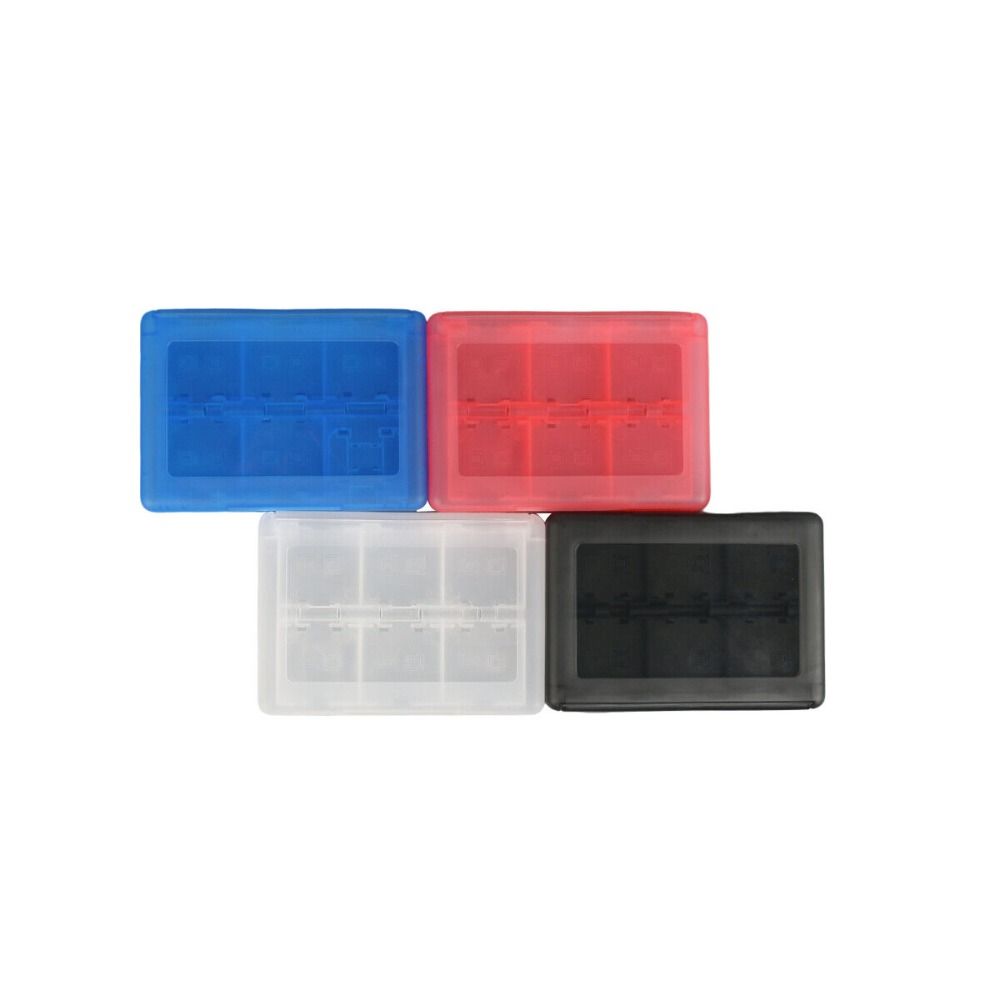 Plastic 28-in-1 Storage Box Shockproof Cartridge Storage Box Durable Game Card Cases for Nintendo