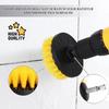 Electric Scrubber Drill Brush Kit Power Drills Scrubber Brush For Carpet Glass Car Tires Nylon Extension Pole Floor, Automotive
