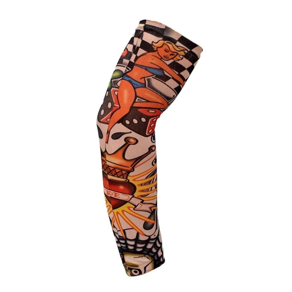 1Pcs New Sun Protection Flower Arm Sleeves Summer Cooling UV Protection Arm Cover Outdoor Sport Basketball Arm Sleeves