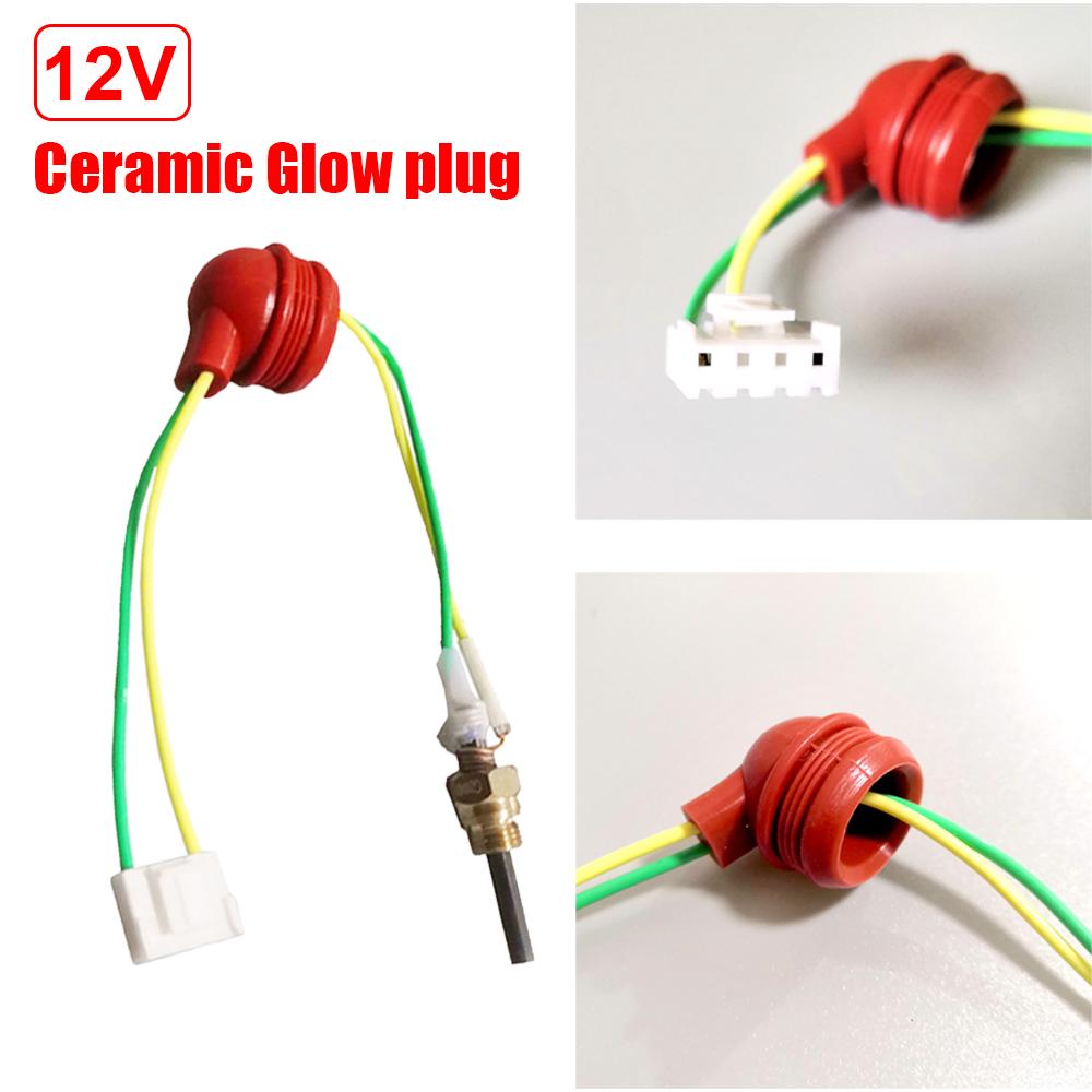 12V/24V 2KW-5KW White Cap Ignition Plug+22ML Oil Pump Car Air Parking Heater Replacement Parts For Webasto Eberspacher