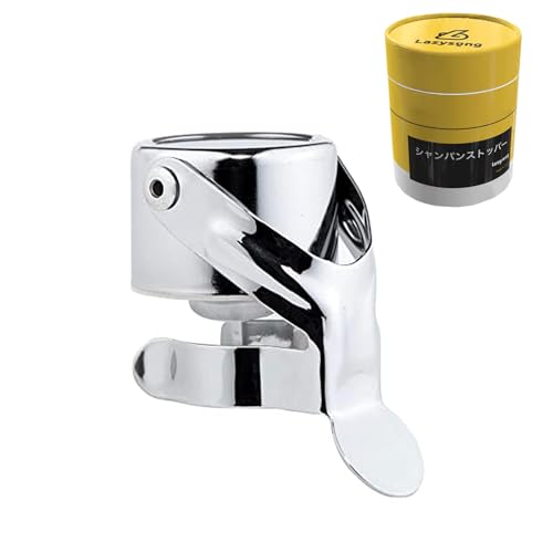 Lazysong Champagne Stopper, Wine Stopper, Vacuum Pump, Bottle Cap, Wine Stopper, Storage, Camping, Anti-oxidation, Vacuum Storage