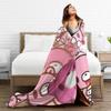 Gloomy Bear Soft Blanket  Child Plush Bedding Throws Funny Home Decor Flannel Bedspread Sofa Bed Cover