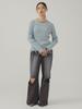 Ray Beams Distressed Charcoal 0 Women's Sweatpants,