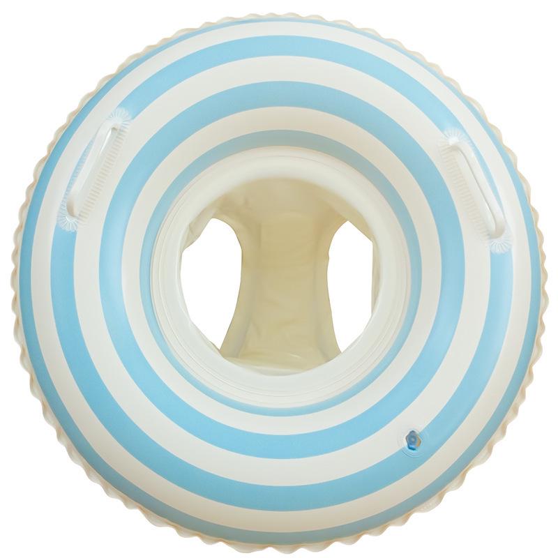 Aufblasbarer Schwimmring für Kinder mit kleinem Kaninchen, Doppelairbag und verdickten Schwimmärmeln