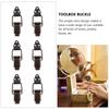 12pcs Spring Loaded Toggle Latch Iron Hasp Lock For Chests Boxes Jewelry Cabinets Retro Green Bronze Durable Catch