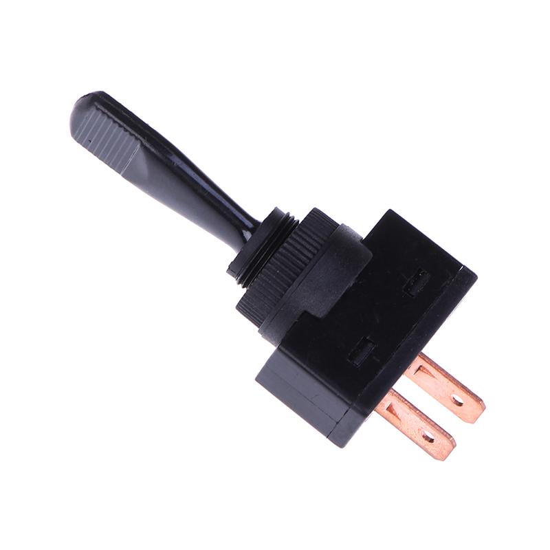 Interruptor de palanca para coche Asw-13-101 de 2 pines y 12 mm, 12 V, 20 A