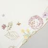 Rain or Embroidered Botanical Comes with Outer Day Gift [Chinoiserie Modern] Parasol, Shine, Foldable, Lightweight, 3-Section Mini, Women's, Pattern,